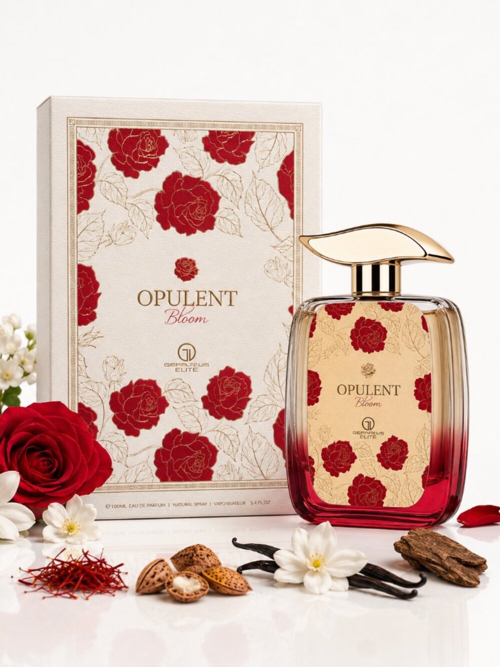 Opulent Bloom from Grandeur Elite EDP For Woman 100ML 3.4 FL,OZ